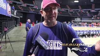 2024 LHSAA Volleyball State Tournament Quarterfinal Postgame Interview with Lafayette Christian [upl. by Griff587]