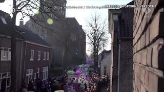 Videobeelden van de steekpartij tijdens carnaval in Oisterwijk [upl. by Nav]