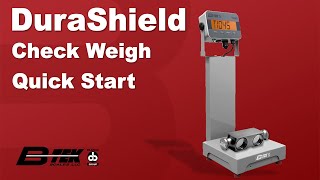 DuraShield Check Weigh Quick Start [upl. by Irrok]