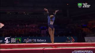 15166 Rebeca Andrade Stunning Vault 2022 World Championships [upl. by Mis]