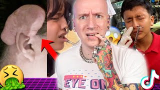 BIGGEST PIERCING KELOID Ive Ever Seen  New TikTok Piercing Fails 23  Roly [upl. by Nyraf]