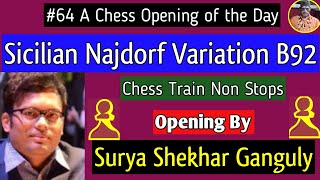 Sicilian Najdorf  S S Ganguly 2003 chess [upl. by Yak]