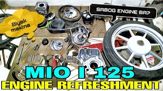 MIO I 125 ENGINE REFRESH [upl. by Swor556]