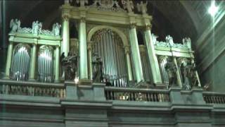 Great organ of cathedral Esztergom in Hungary [upl. by Arihay]