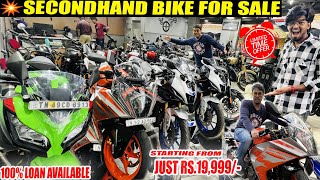 💥SECONDHAND BIKE FOR SALE IN CHENNAI  20000 முதல்  தமிழ்நாட்டில் முதல்முறையாக 100 Finance😍🔥👌 [upl. by Ynhoj]