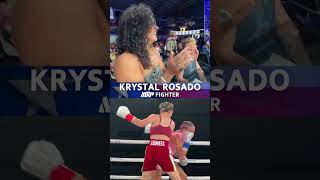 Amanda Serranos Ringside Reaction to Krystal Rosado  Shorts [upl. by Aruam]