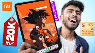 Xiaomi Pad 6 Unboxing Under 20000RS 🤩 Best Tablet For Gaming amp Students Snapdragon 870🔥 [upl. by Lauro]