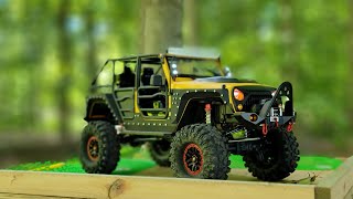 WLtoys 104026 Jeep Rock Crawler Is It the Best Budget Crawler [upl. by Suoivatra]