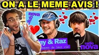 DANY et RAZ parlent de MUSIQUE TWITCH et le SQUAT sur RADIO NOVA  🔥 on a le même avis 😍 [upl. by Longley]