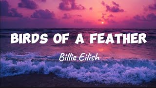 BillieEilish BIRDS OF A FEATHER LYRICS [upl. by Setsero]