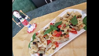 PASTA FREDDA CON VERDURE I sapori della nostra puglia sulla nostra tavola [upl. by Imeon]