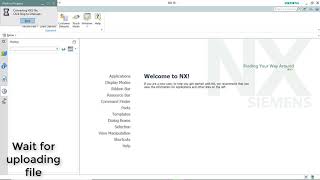 Import iges format in nx siemens [upl. by Norrat]