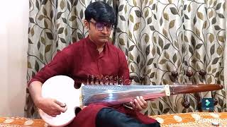 Lalita Go Oke Aaj Chole Jete Bolna  Manna Dey Bangla Gaan  Sarod Cover Arko Sen [upl. by Annanhoj]