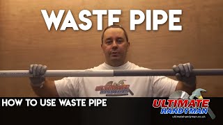 Waste pipe [upl. by Nytsirhc]