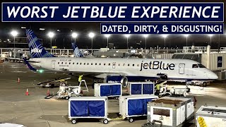 MY WORST FLIGHT Flying the ANCIENT JetBlue E190 [upl. by Eeliah]