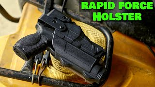 Alien Gear Rapid Force Level III Duty Holster [upl. by Iluj]