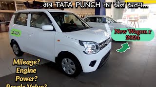 New WAGONR 2024 Launch VXI CNG  Maruti की सबसे ज्यादा बिकने वाली गाड़ी🤩  Mileage ka Asli Baap💪 [upl. by Behn649]