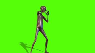 Metal Alien Dancing Full Video With Song [upl. by Anilev755]