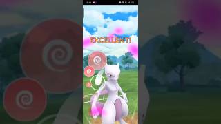 Pokemon go Mewtwo defeat team rocket grunt 🥵 [upl. by Nanreit]