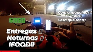 ENTREGAS NOTURNAS COMO USAR A MÁQUINA DO IFOOD99motoifoodubereatsCAMELOBET [upl. by Alvis560]