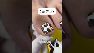 Stunning Feet Nail Art DesignsIspontha Urmi feetnailart footcare creativenails naildesign [upl. by Dede]