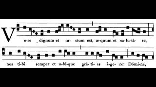 Praefatio de Nativitate Domini in tono sollemniori [upl. by Brennan751]