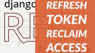 Django REST AuthenticationRefresh token and Access token Django rest API project tutorial12 [upl. by Meesak536]