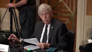 Watch NIH Director Dr Francis Collins opening statement to Congress at Covid19 vaccine hearing [upl. by Naman]