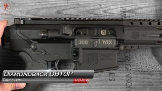 Diamondback DB10P AR10 Pistol Tabletop Review and Field Strip [upl. by Ivette]