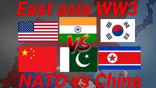 Asia WW3 Scenario INDIA vs CHINA [upl. by Helsa]