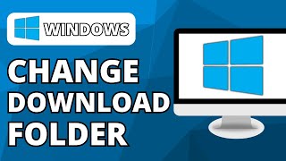 How To Change Default Download Location On Windows 10 2024 [upl. by Anier637]