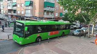 1168  InterBus  Linea 154 llegando a marquesa Viuda de aldama [upl. by Tonia279]