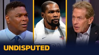 UNDISPUTED  Skip reacts to Kevin Durant claps back at Keyshawn for downplaying his Warriors impact [upl. by Vasyuta]