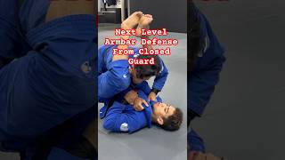 Next Level Armbar Defense From Closed Guard  COBRINHA BJJ bjj martialarts jiujitsu [upl. by Isidoro]