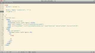 PHP200 Reading Data from Files with fgets [upl. by Nytsirhc142]