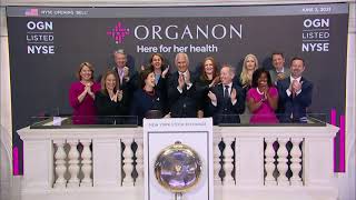 Organon Rings the New York Stock Exchange Opening Bell [upl. by Rosenkranz306]