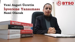 Yeni Asgari Ücretin İşverene Maliyeti Nedir [upl. by Ilahtan]