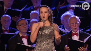 Nijmeegs mannenkoor met Amira Willighagen  Kerstconcert 25 december 2017 [upl. by Aratas]