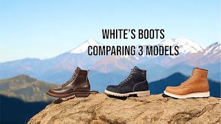 COMPARING 3 White’s Boots Models The Farmer Rancher Springdale and Chore Boots [upl. by Zandra]