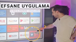 Mi Box S Tv Box ve Android Cihazlar için Efsane Bir UYGULAMA [upl. by Bennion]