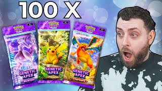 I Opened 100 Packs AGAIN In Pokémon TCG Pocket MEW [upl. by Waylan235]