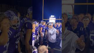 Camdenton Lakers Head Coach Parr Pitts Speaks To His Team After Their 4513 Win Over Smith Cotton 🏈 [upl. by Artemus]