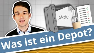 Was ist ein Aktiendepot Wertpapierdepot einfach erklärt  Finanzlexikon [upl. by Millda]