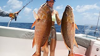 World Class MUTTON Snapper Catch Clean Cook South Florida [upl. by Chancey]