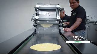 Prensa MLPH Burrito Tortilla de Harina│Manufacturas Lenin [upl. by Ehpotsirhc]