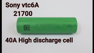 Sony Murata 21700 High discharge high drain cells 10c rating review [upl. by Zoba]