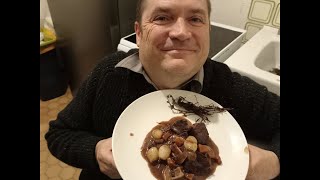 2 La vraie recette du BOEUF BOURGUIGNON au vin rouge français [upl. by Vitkun110]