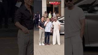 The EPIC HeraPheri Trio Akshay Suniel amp Paresh POSE for the paps at the airport 😎 shorts [upl. by Juliano]