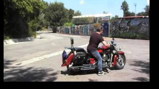 Yamaha xvs Dragstar Classic 650 Modifica Terminali Scarico Originali Exhaust con Fori Demo Sound [upl. by Romeu856]