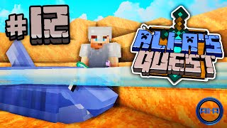 Minecraft  AliAs Quest 12  quotDEADLY SHARKquot [upl. by Adalheid409]